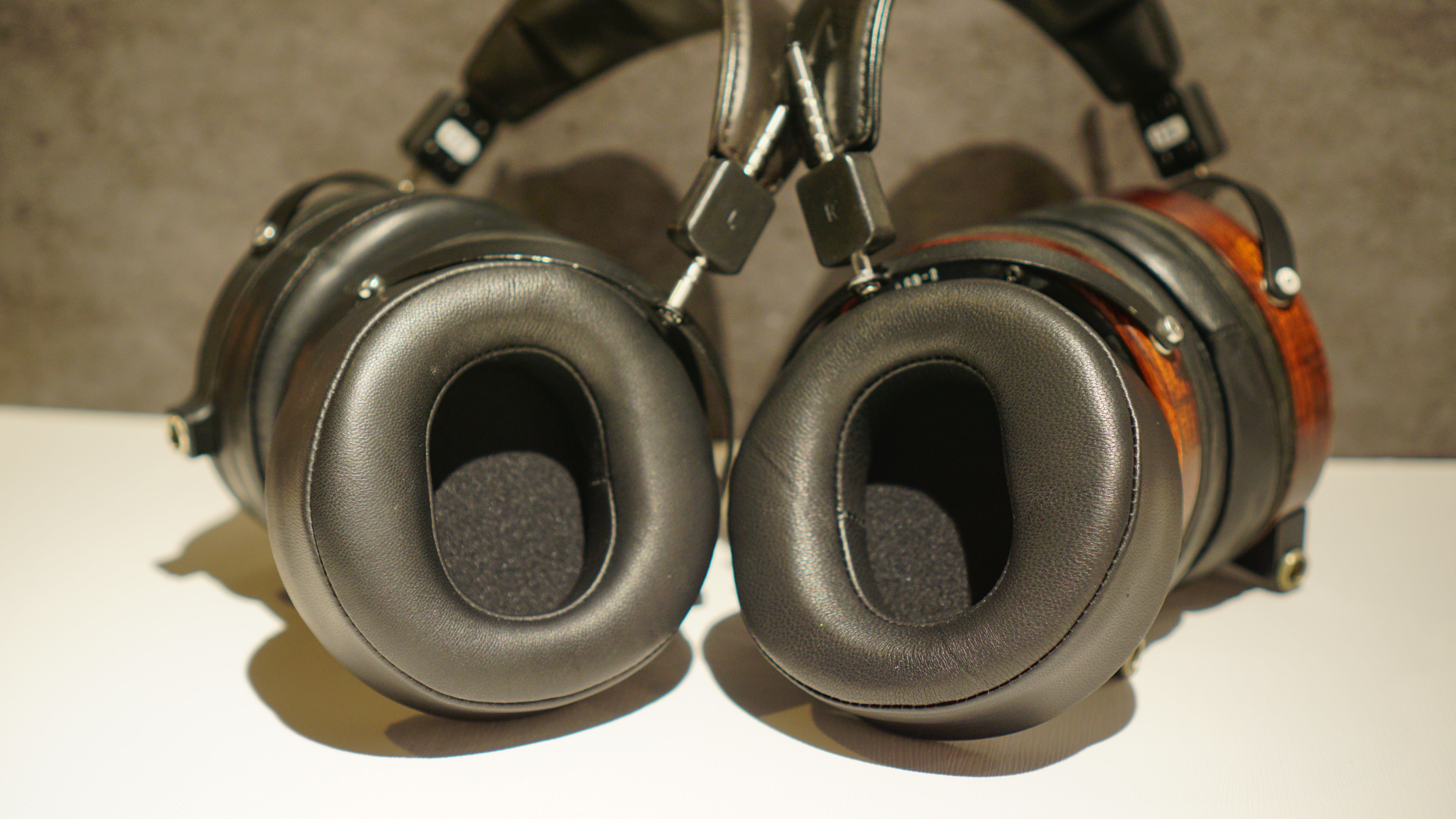 Class S Lambskin: Audeze LCD-2 / LCD-3 / LCD-4 / LCD-X / LCD-CX / LCD-MX4 Earpads with sticker