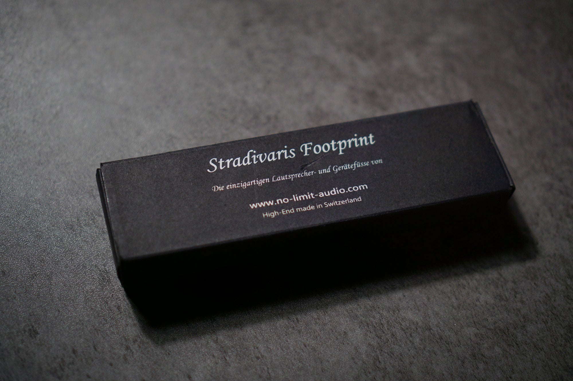 No-Limit-Audio Stradivaris Footprint from Switzerland Isolation Feet