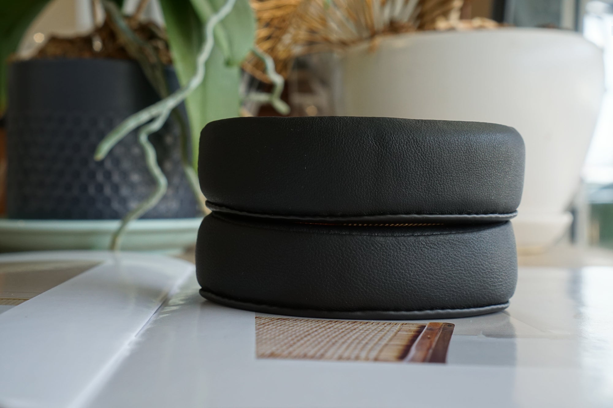 (Class A Lambskin) Earpads for Sennheiser Momentum 2.0 Lambskin Leather Replacement Earpad with Bracket & Filter