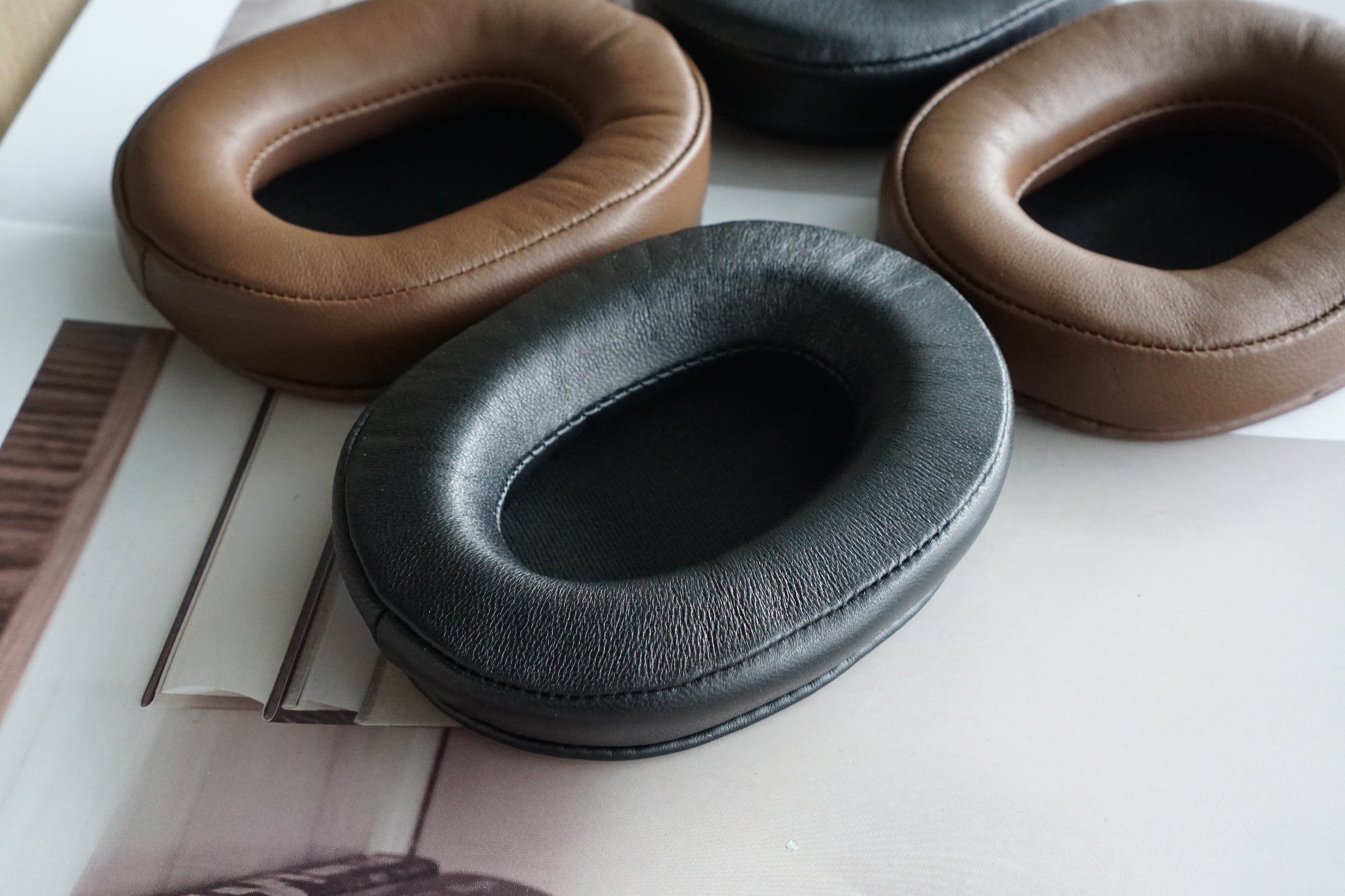 (Class B Lambskin) Earpads for Audio Technica ATH M series - M20X / M30X / M40X / M50X / MSR7
