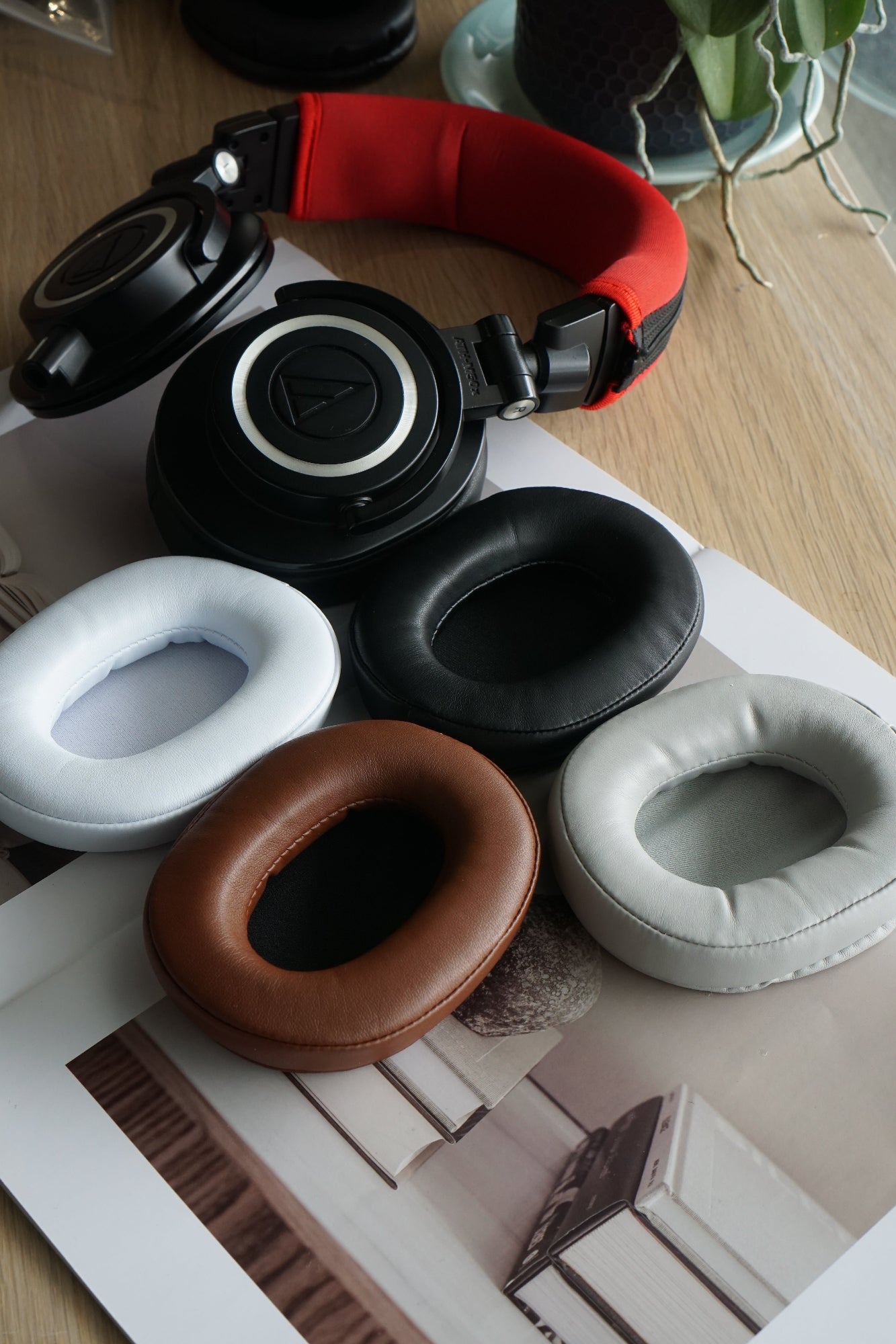 (Class B Protein) Earpads for Audio Technica ATH M series M20X / M30X / M40X / M50X / MSR7 Earpads | 3rd party Earpad