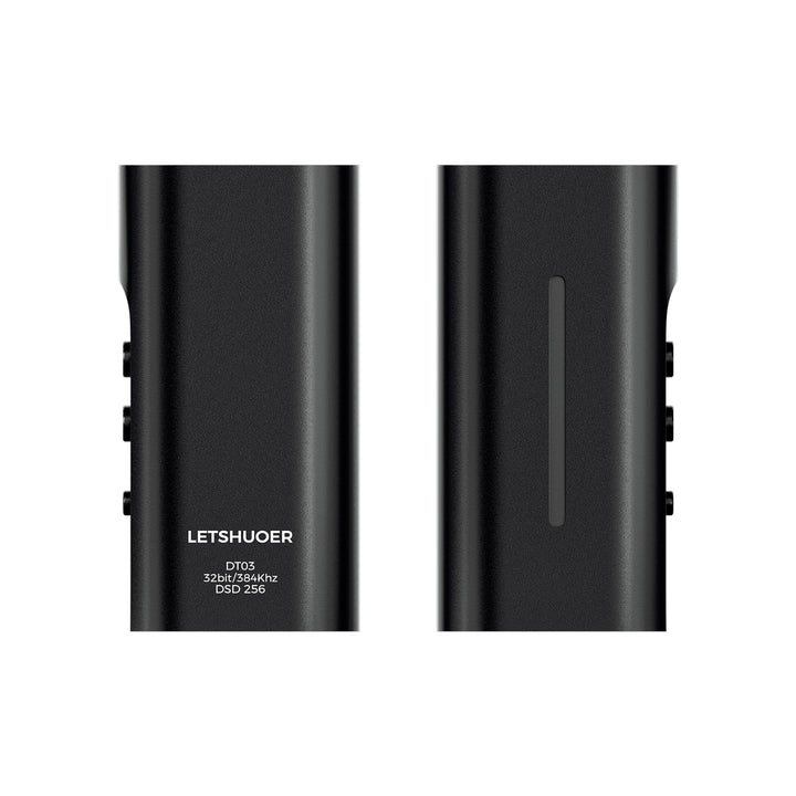 Letshuoer DT03 Dongle Dac Amp Portable Dac ES9219C with Dual Headphone Output 3.5mm and 4.4mm