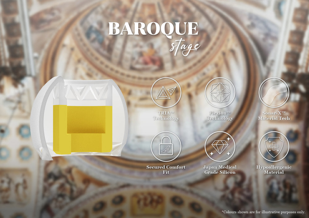ELETECH Baroque Stage Replacement Eartips - Audiophile Hi-Fi Eartips
