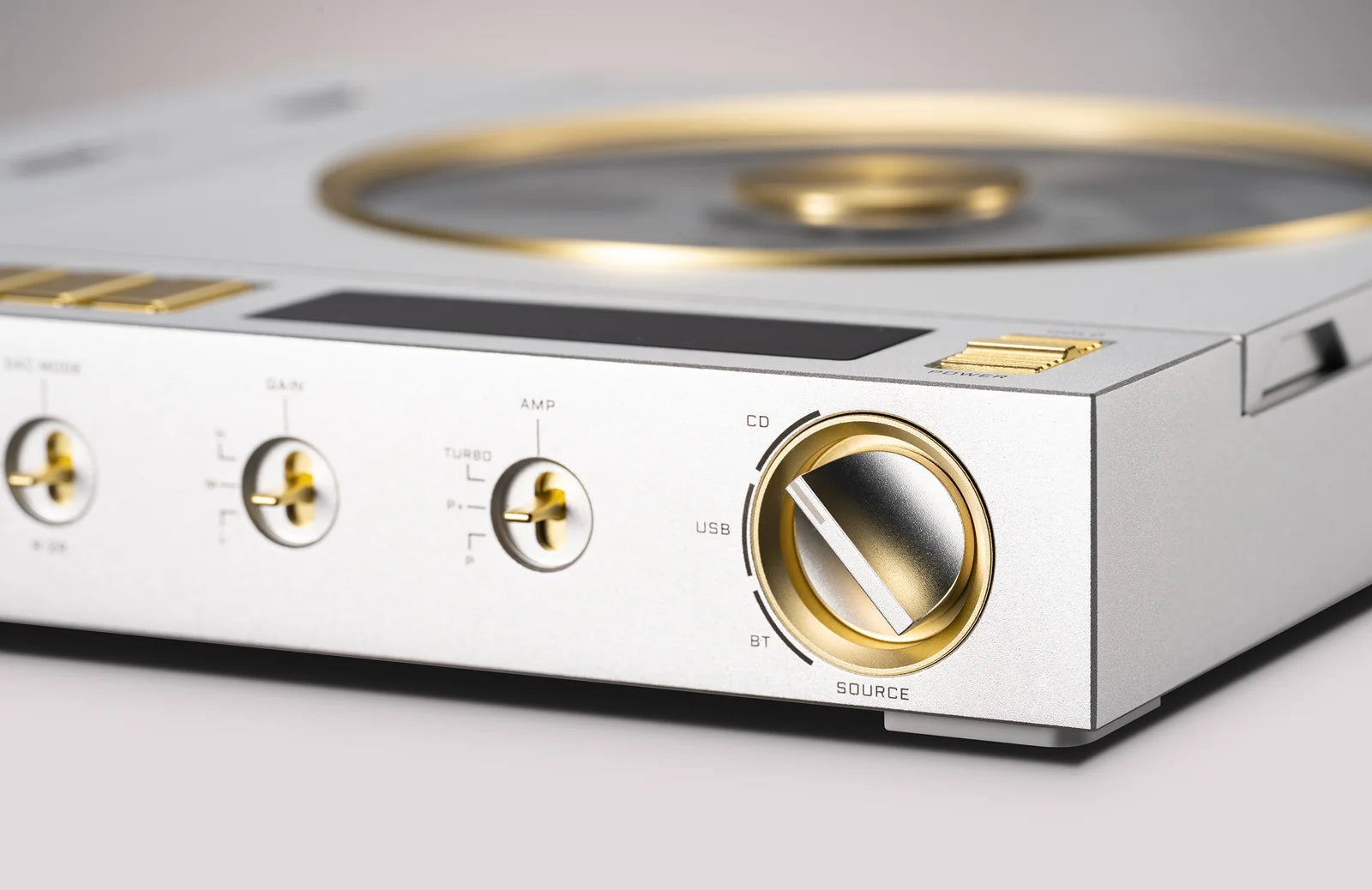 EvoAria Evo Era Portable CD Player All-In-One DAC Headphone Amplifier bluetooth lineout