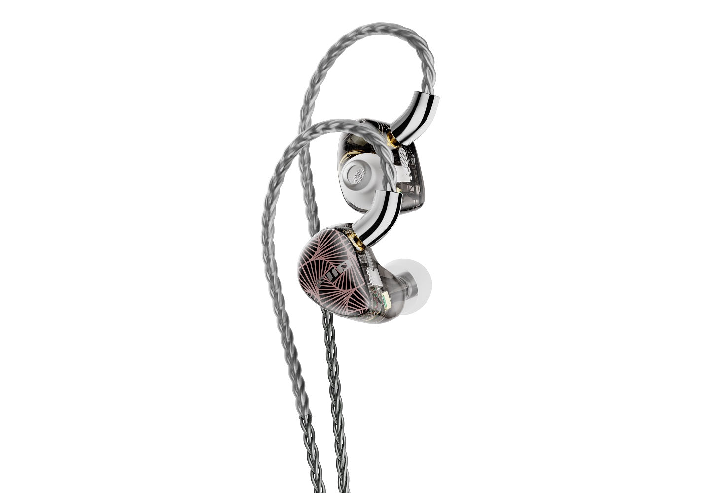 FiiO FX15 (2023) Hi-Res 1DD+1BA+4EST Tribrid IEM Earphone Sonion Electrostatic + Knowles BA + DLC DD