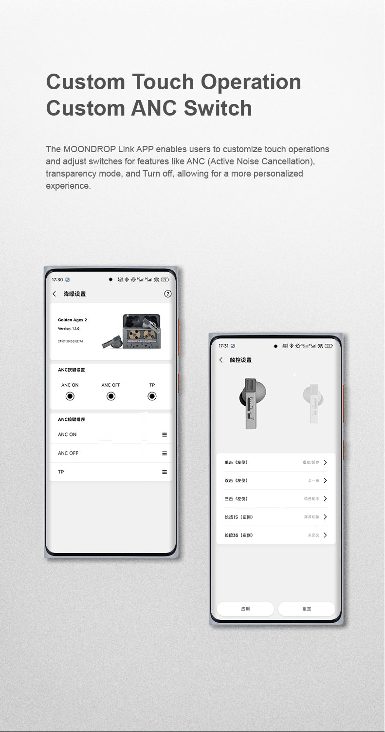 [PM FOR BEST PRICE] Moondrop GOLDEN AGES 2 - Bluetooth 6.0 Wireless Earbuds TWS with 13mm Patented Planar Magnetic Driver