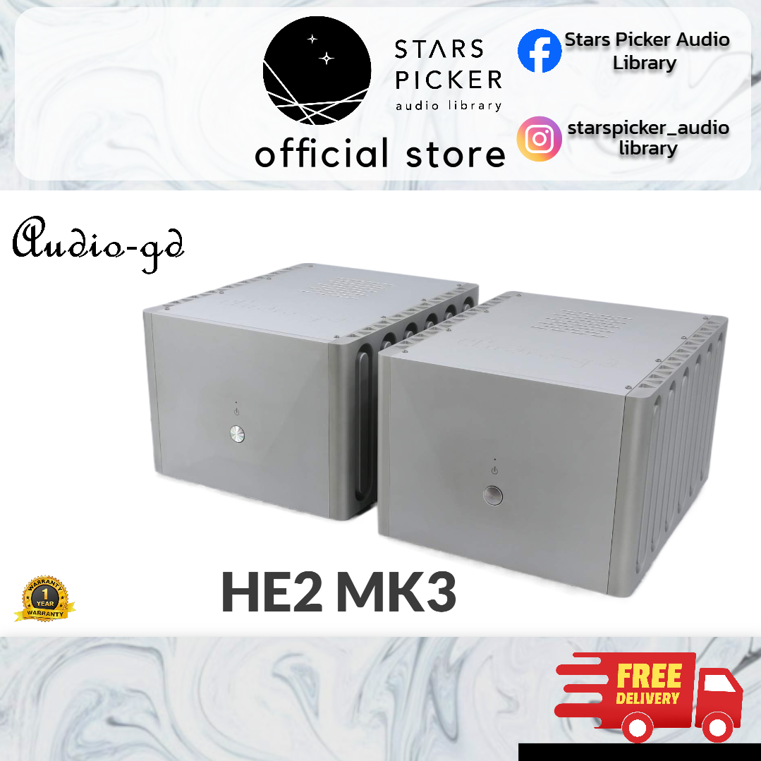 [PM best price] Audio-GD HE-2 MK3 - Balanced ACSS non negative feedback Power Amp with Regenerative Power Supply