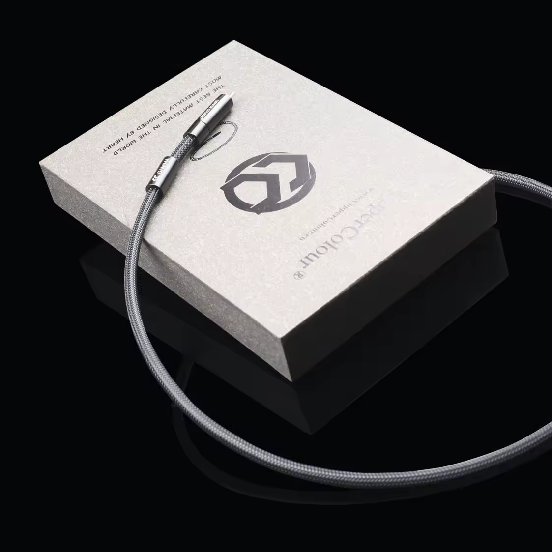 Copper Colour Gamma - Coaxial Cable Silver Plated OCC Copper Digital Cable for HIFI & Home Theater