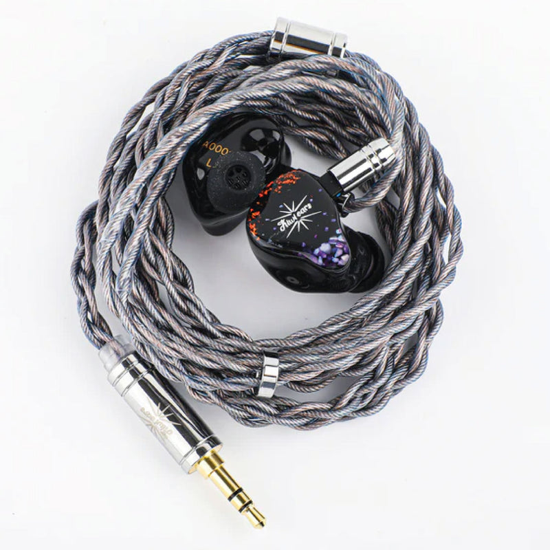 Kiwi Ears x HBB Collab PUNCH (1DD + 2BA + 2EST) Basshead IEM