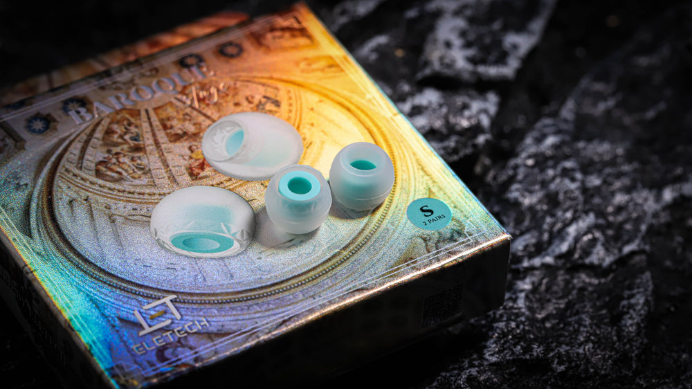 ELETECH Baroque Stage Replacement Eartips - Audiophile Hi-Fi Eartips