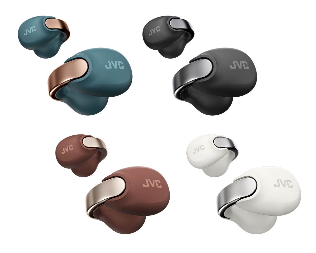 JVC HA-NP1T Nearphones True Wireless Clip on Earbuds TWS earphone bluetooth
