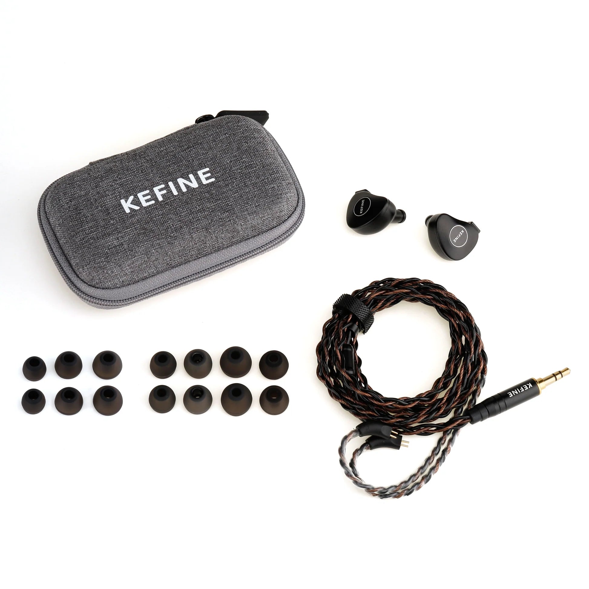 Kefine KLANAR 14.5mm Planar Driver IEM Earphone (PET Composite Diaphragm / N55 Magnet / Detachable 2Pin)