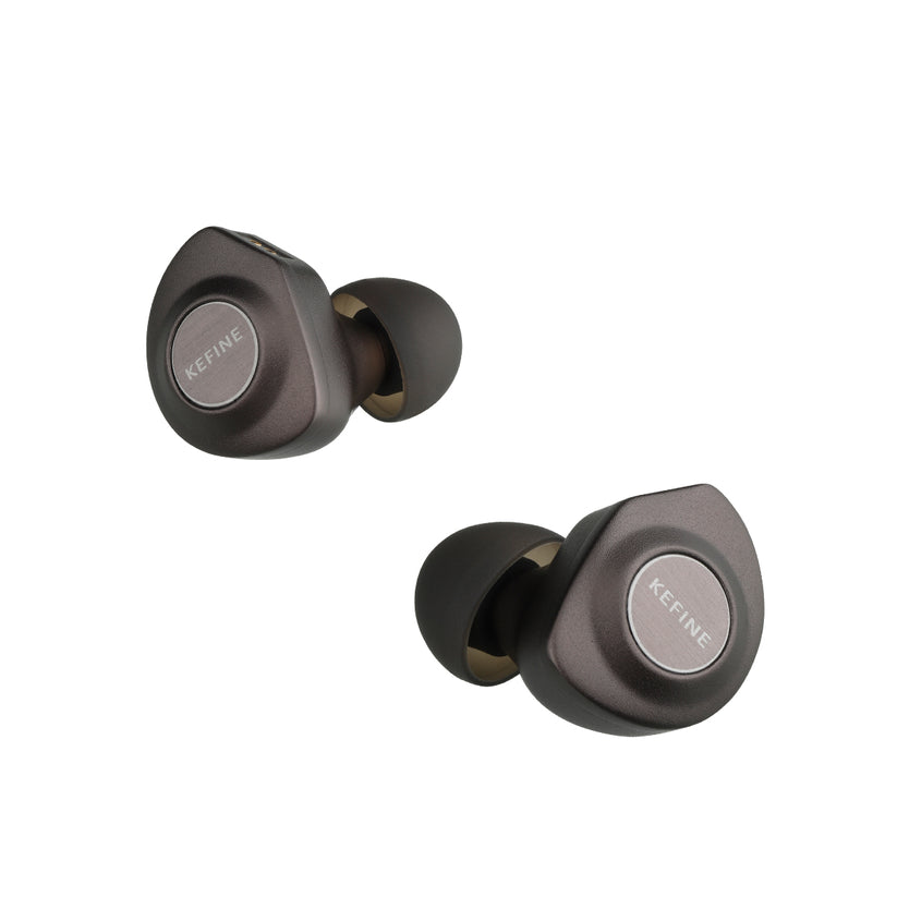 KEFINE DELCI 10MM DLC+PU DIAPHRAGM DYNAMIC DRIVER IEMS EARPHONES