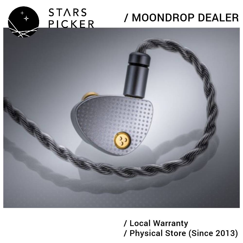 Moondrop ARIA 2 Dynamic Driver IEM Earphone Ceramic Dome Composite Diaphragm