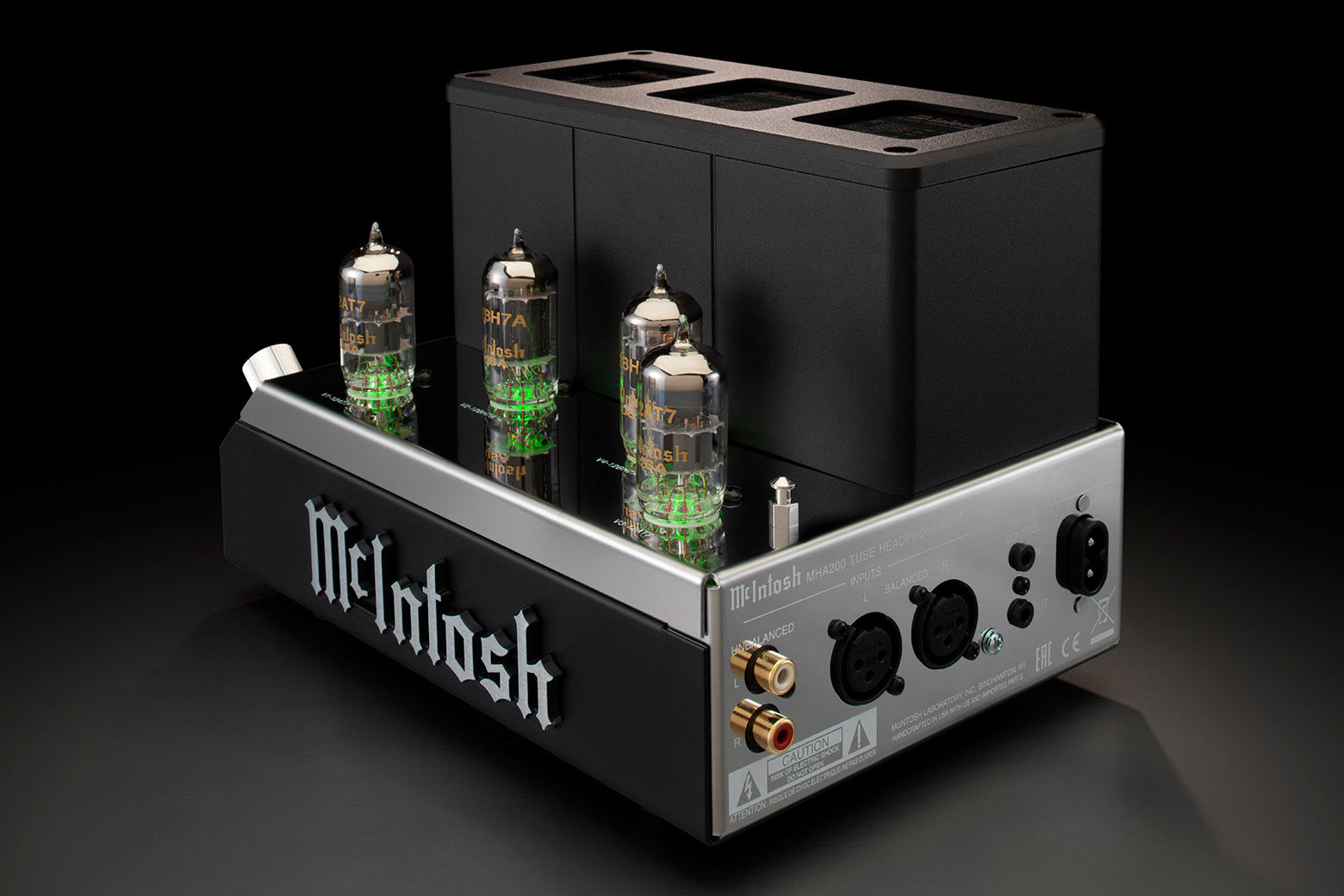 McIntosh Mha200 - 2-Channel Vacuum Tube Desktop Headphone Amplifier
