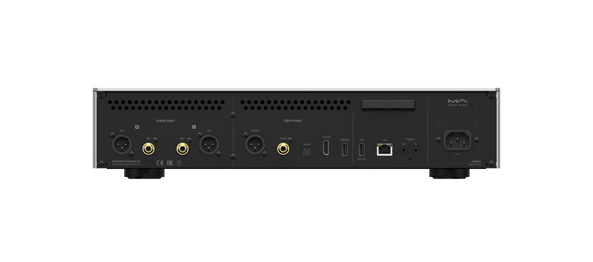 Matrix Audio MS-1c Music Streamer & Transport | AKM AK4191 and AK4499EX VELVETSOUND™ DAC |