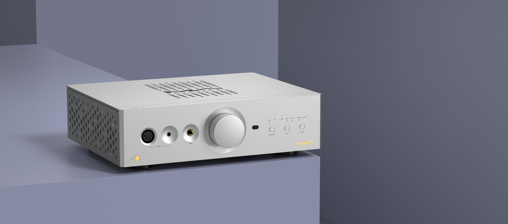 Matrix Audio NA-1 Fully Discrete Class-A Headphone Amplifier and Preamplifier | 18 Watt Headphone Out | ALPS