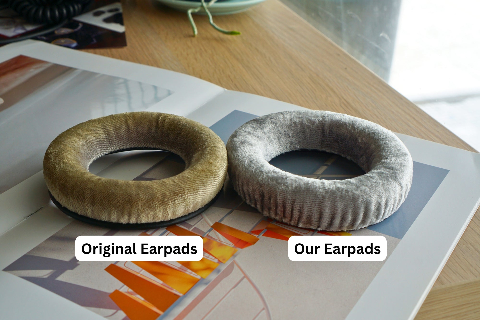 (Class B Velvet) Earpads for Beyerdynamic DT770 / DT880 / DT990 / MMX300 / DT1990 / T1 Replacement Earpads
