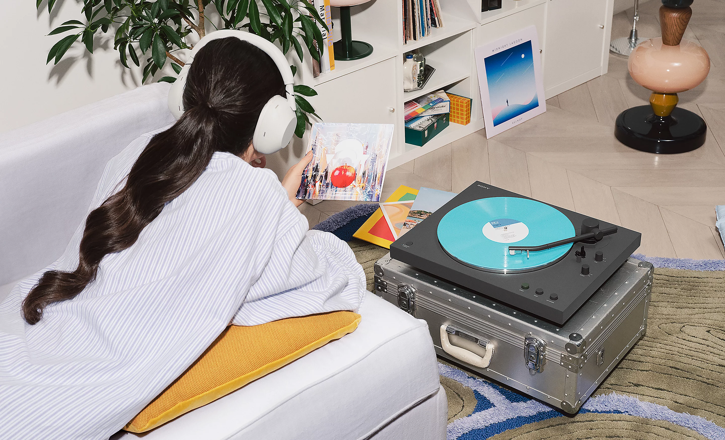 Sony PS-LX3BT Fully Auto Turntable | Built in Phono EQ | Bluetooth | USB Music Ripping |