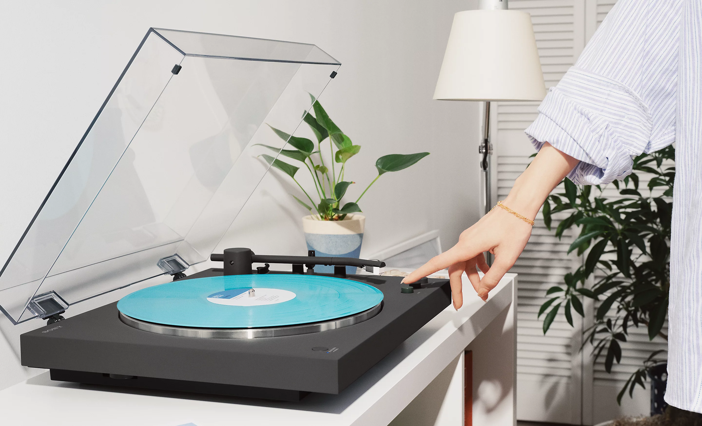 Sony PS-LX3BT Fully Auto Turntable | Built in Phono EQ | Bluetooth | USB Music Ripping |