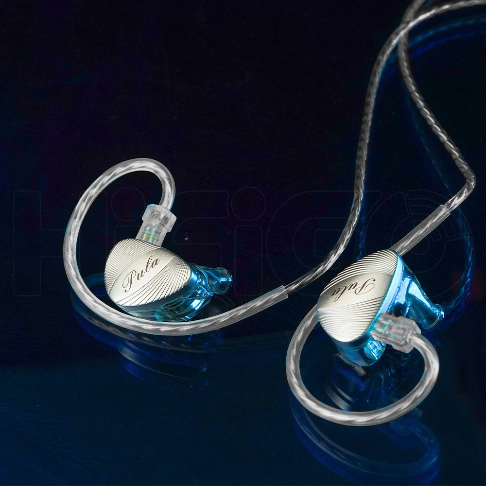 PULA Arc 10mm Single Dynamic Driver IEM wired hifi audio usb-c 3.5mm earphone