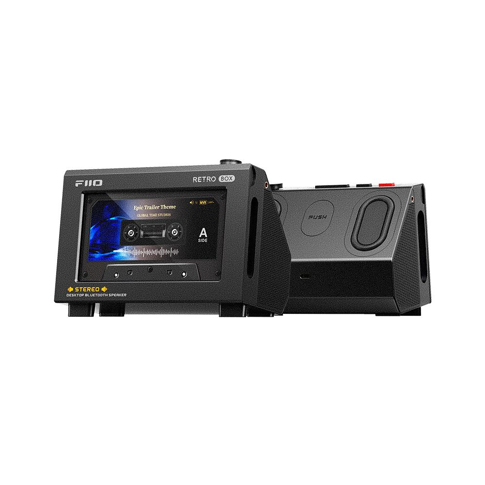 FiiO Retro Box - Portable Bluetooth Speaker for JM21, M21, M33 DAP | Hi-Res LDAC Bluetooth |