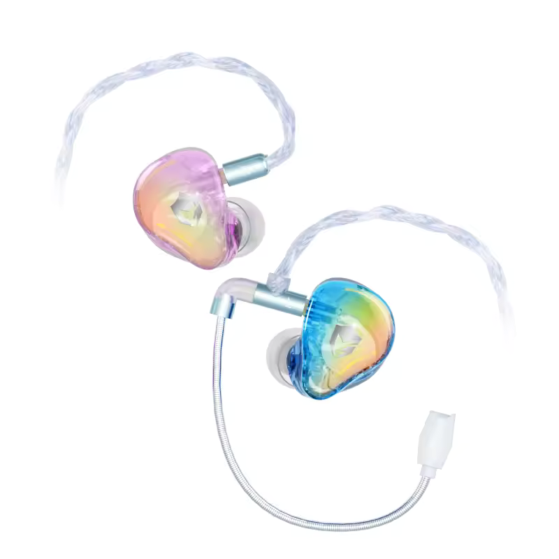 EPZ G30 Gaming IEMs with Hybrid Driver (1DD + 1BA) | 3D Resin Shell | Zero Memory Cable