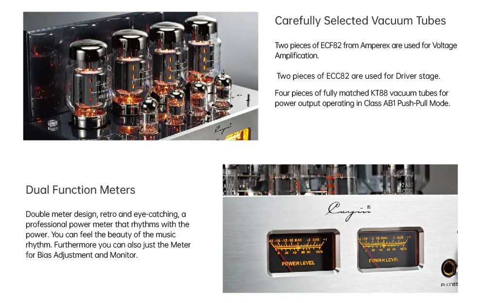 [PM FOR BEST PRICE] Cayin MT-45 MK3 [230V version] KT88 Vacuum Tube Integrated Amplifier with LDAC Bluetooth 5.0 Input