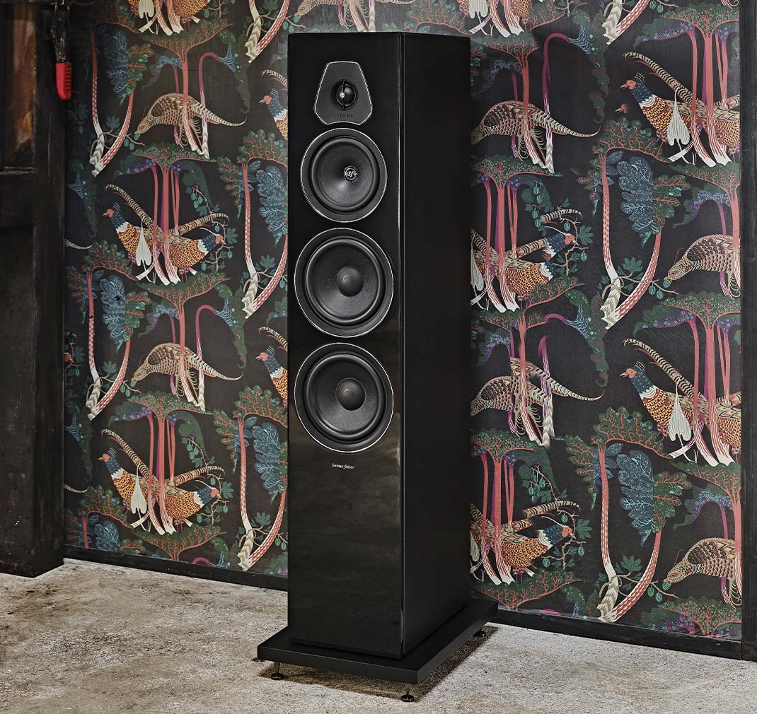 Sonus Faber LUMINA V - Flagship Lumina Collection Passive 3-way Floorstanding Loudspeaker System with Vented Box Design