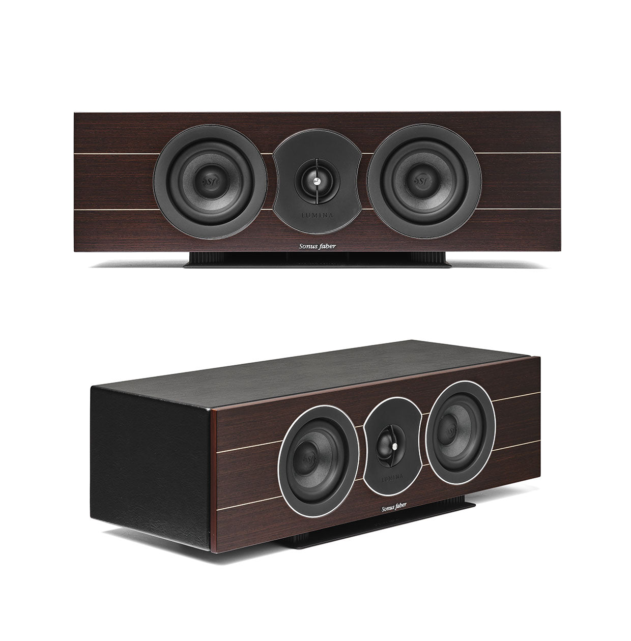 Sonus Faber LUMINA CENTER I - Passive 2-Way Central Channel Horizontal Speaker System with Vented Box Design