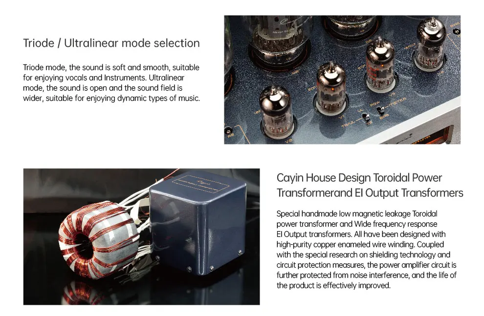 [PM FOR BEST PRICE] Cayin MT-45 MK3 [230V version] KT88 Vacuum Tube Integrated Amplifier with LDAC Bluetooth 5.0 Input