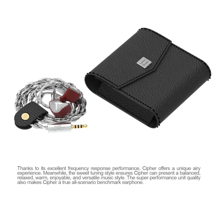 EarAcoustic Audio x zkaaai CIPHER - High Performance IEMs 10mm Dynamic Driver In-Ear Earphones MIC