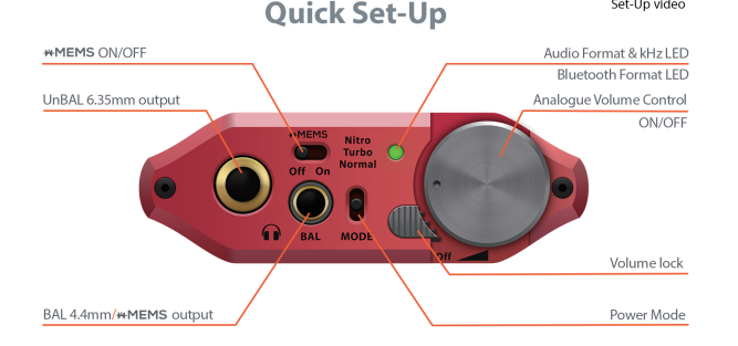 iFi iDSD Diablo 2 -  Portable High Performance Headphone DAC & Amplifier