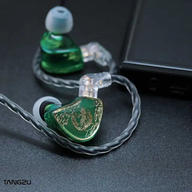 Tangzu WAN'ER S.G & Studio Edition | 10mm Dynamic Driver IEM Earphone Dual Chamber PET Diaphragm | Detachable Cable