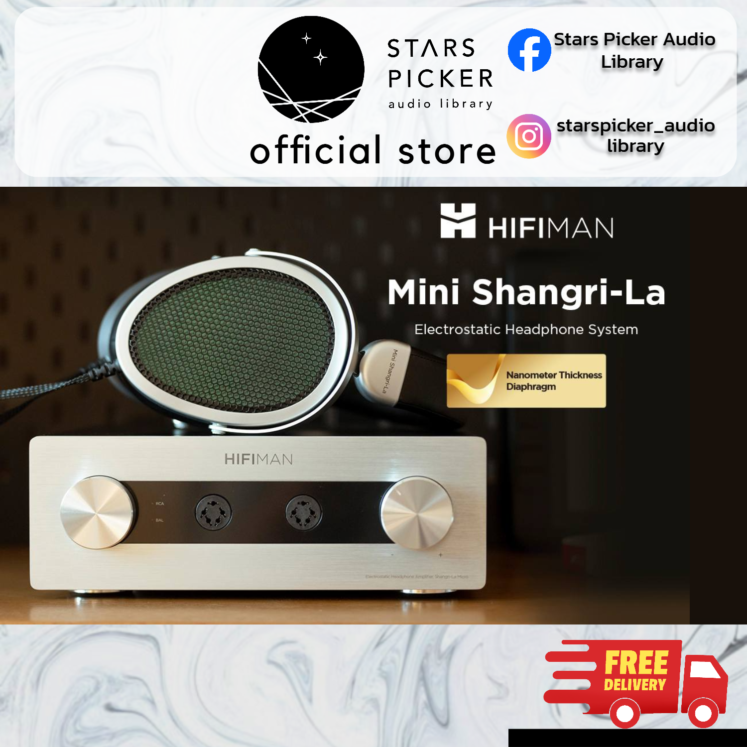 Hifiman Mini Shangri-La Electrostatic Headphone System