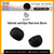 Eloit Divinus Velvet Narrow Bore - Silicone Eartips For 3mm-5mm Nozzle iem earphone