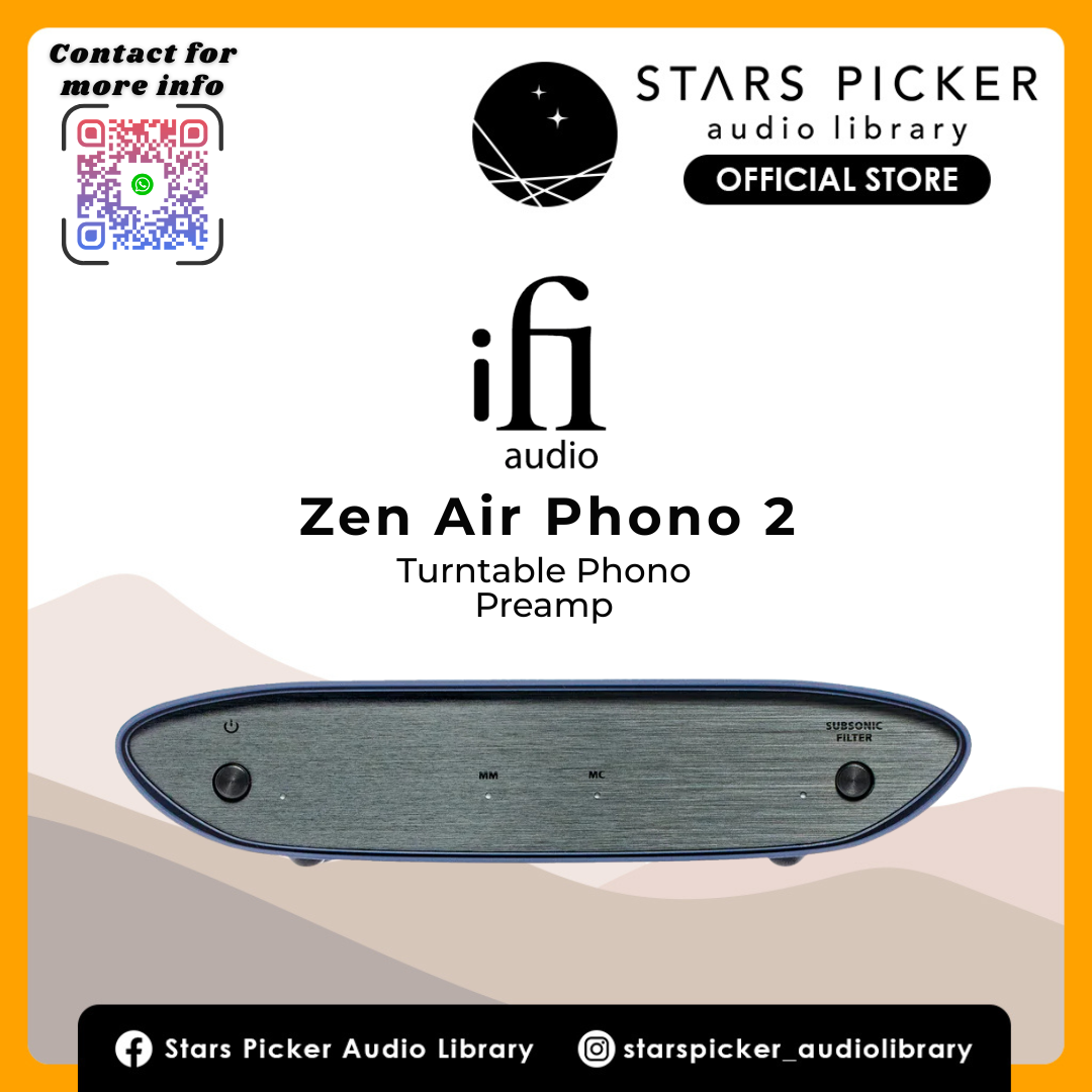 iFi ZEN Air Phono 2 - MM/MC Phono Preamp For Turntables