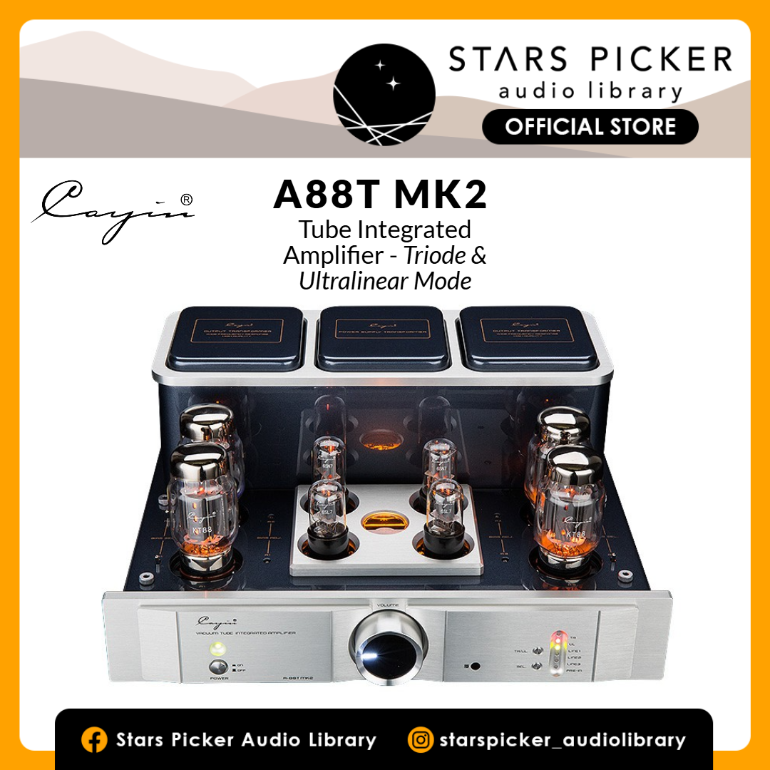 [PM best price] Cayin A-88T MK2 / A88T MK2 - Vacuum Tube Integrated Amplifier