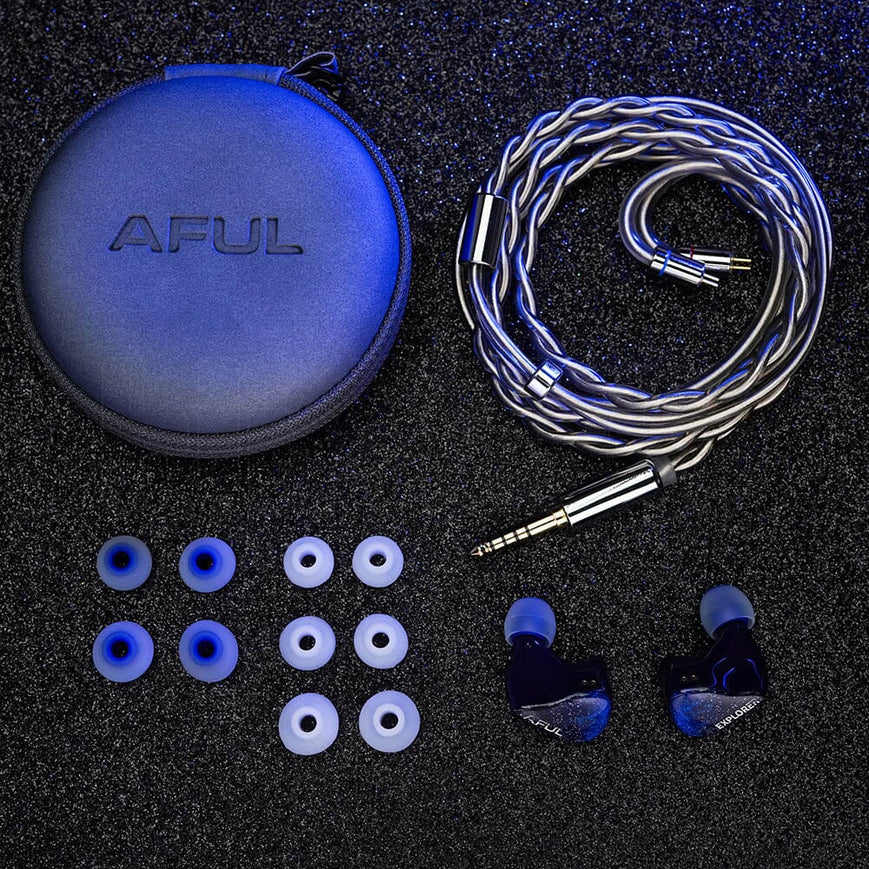 AFUL Explorer 1 Dynamic Driver + 2BA Hybrid In-Ear Monitors IEM Wired Earphones