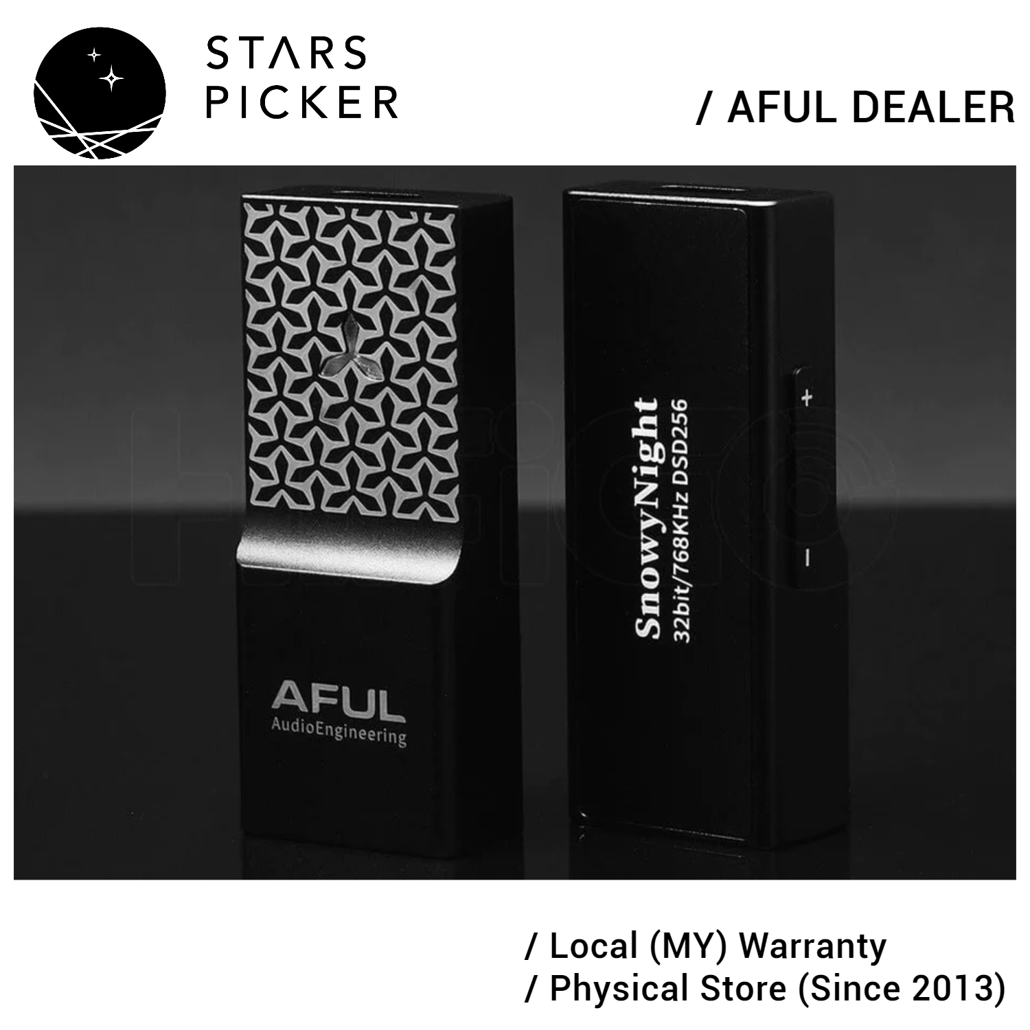 [PM best price] AFUL SnowyNight -  Dual CS43198 USB Lossless Stable Transmission Portable DAC & AMP