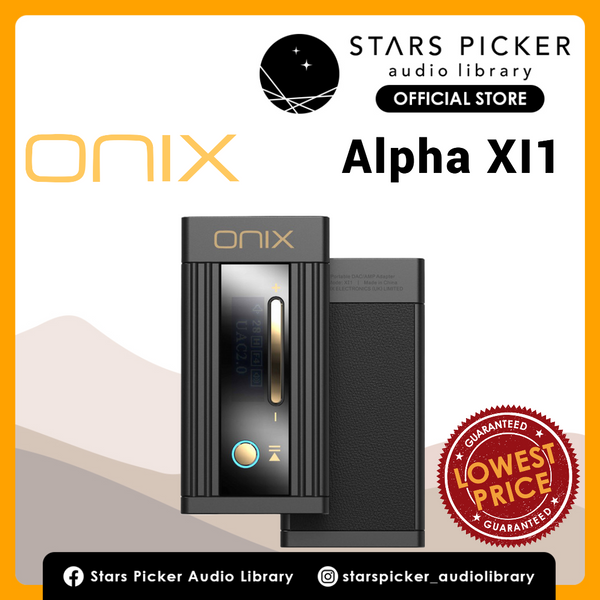 Onix Alpha XI1 Portable DAC and Amplifier with Cirrus Logic Flagship C
