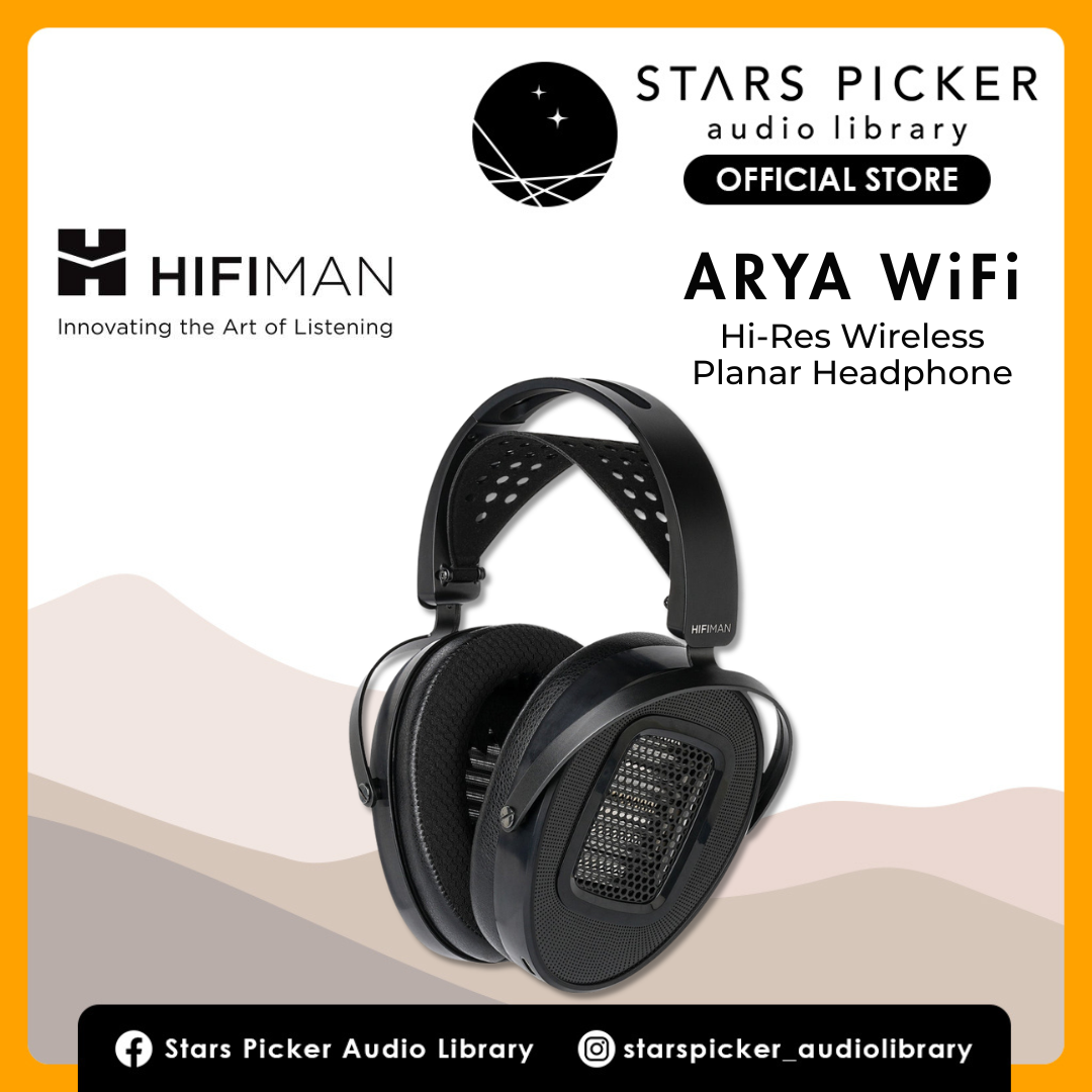 HIFIMAN Arya WiFi Open-Back Planar Magnetic Wireless Headphone | HYMALAYA Mini DAC |  NEO Supernano Diaphragm