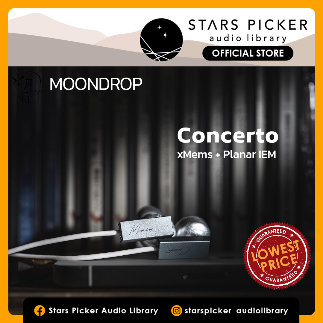 Moondrop x ddHiFi Concerto - New xMES + Planar Drivers In-Ear Earphone