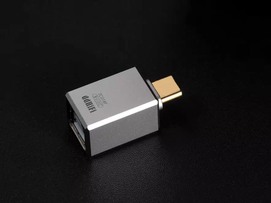 DD Hifi TC01B USB-C Female to USB-B Male | TC01BF USB-B Female to USB-C Male |