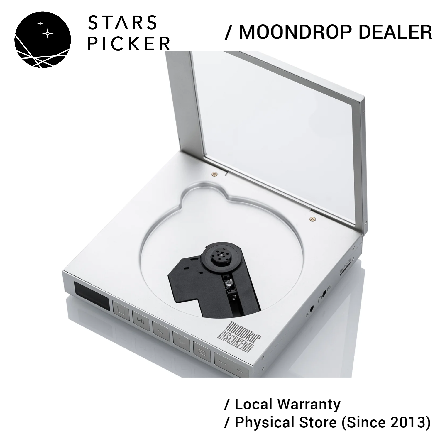 MOONDROP DISCDREAM DISC DREAM Portable CD Player