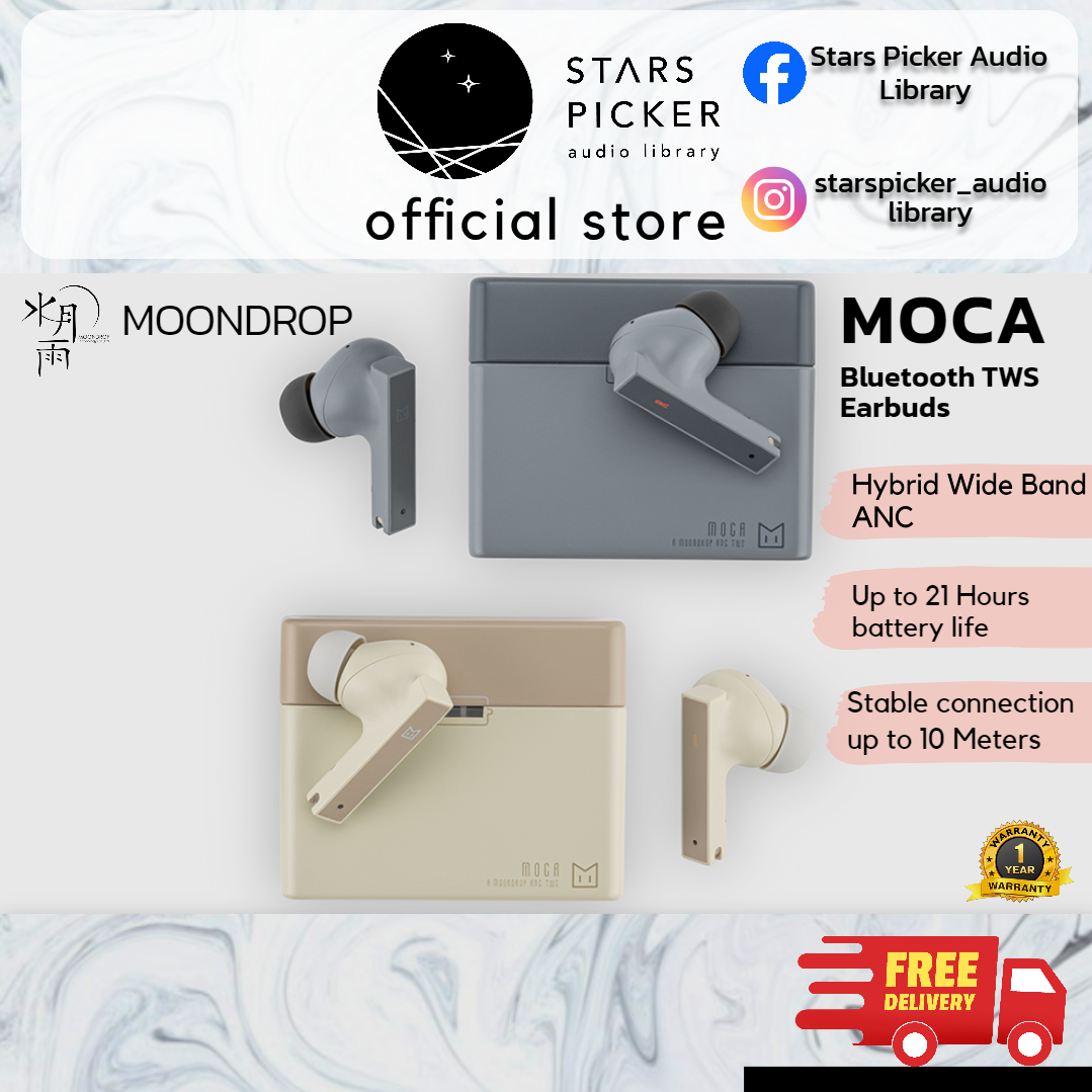 [PM BEST PRICE] Moondrop MOCA New Bluetooth True Wireless Earphone TWS