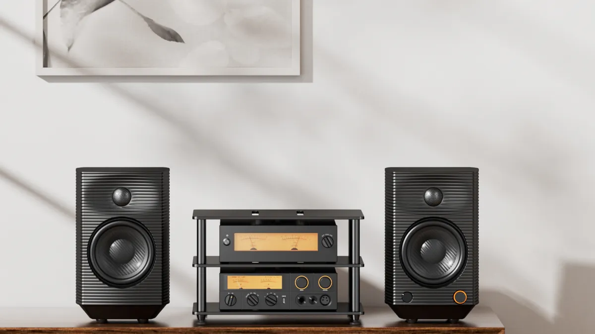 FiiO SP5 Flagship Bookshelf Active Speakers Dual 120W Independent Output