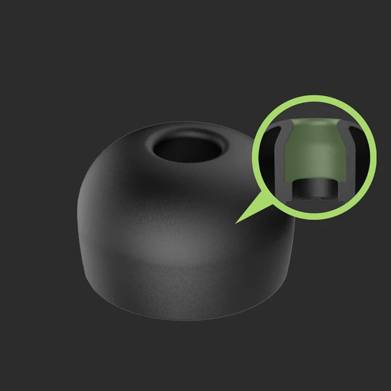 Eloit Divinus Velvet Narrow Bore - Silicone Eartips For 3mm-5mm Nozzle iem earphone