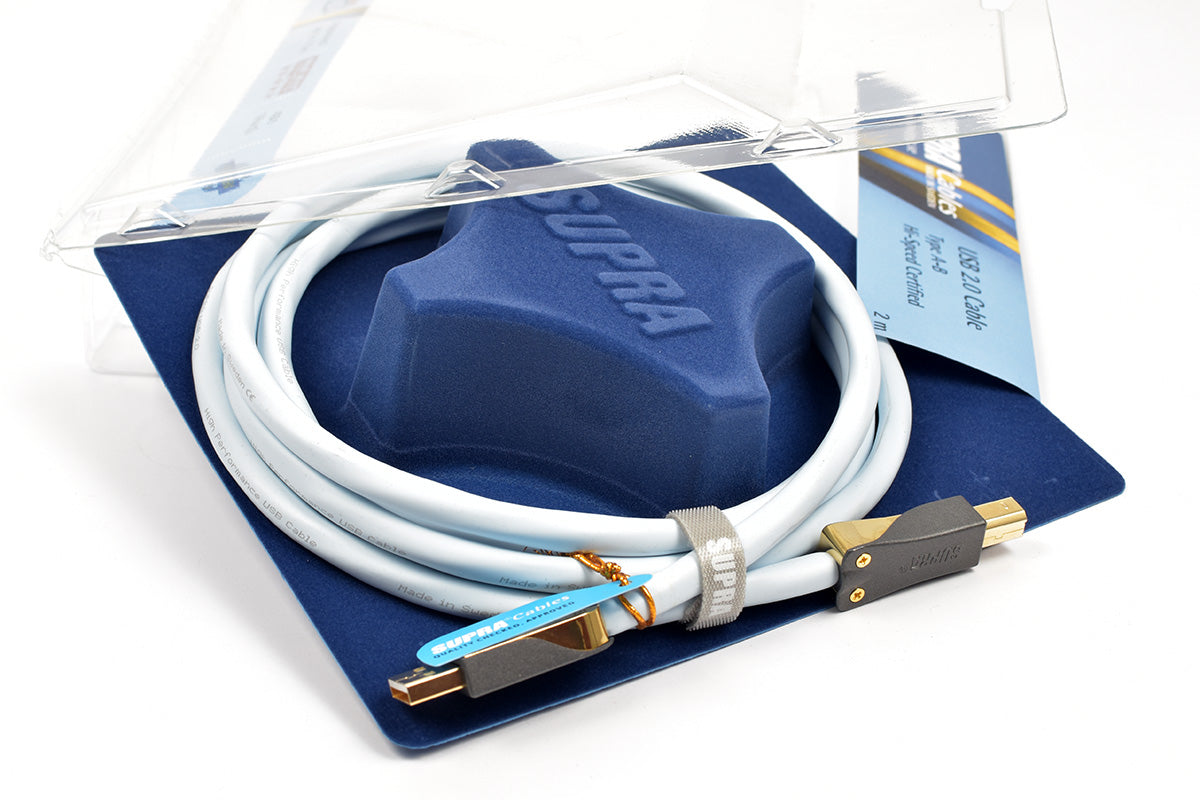 [PM best price] Supra Cables - USB 2.0 A-B BLUE Supra Blue USB
