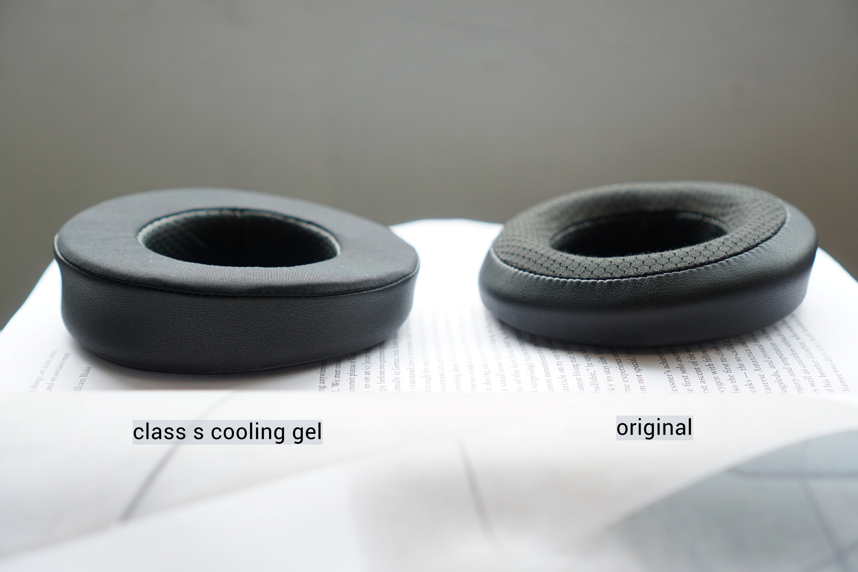 (Class S Cooling Gel) Hifiman Sundara / HE400se / HE400i / HE400 / HE560 / HE6 earpads with filter & bracket